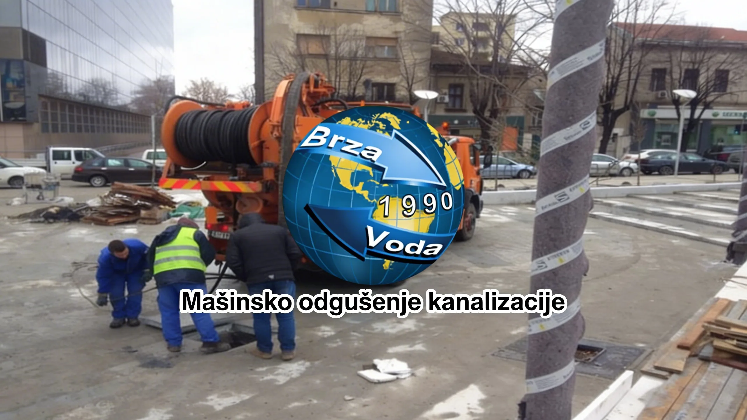 Mašinsko odgušenje kanalizacije – Profesionalna metoda za teška začepljenja